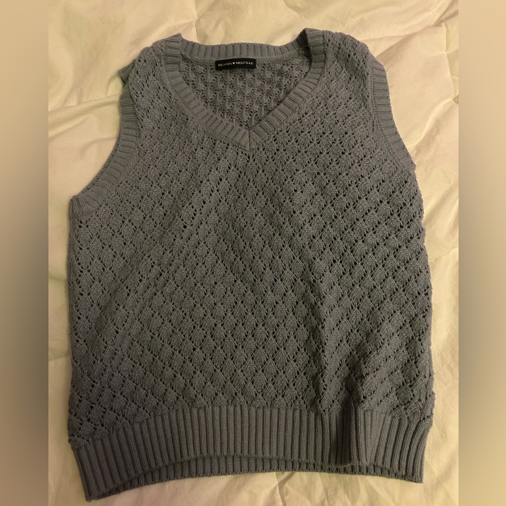 brandy knit vest